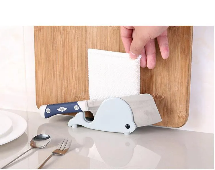 Cute whale modeling storage rack