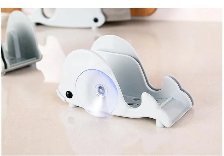 Cute whale modeling storage rack