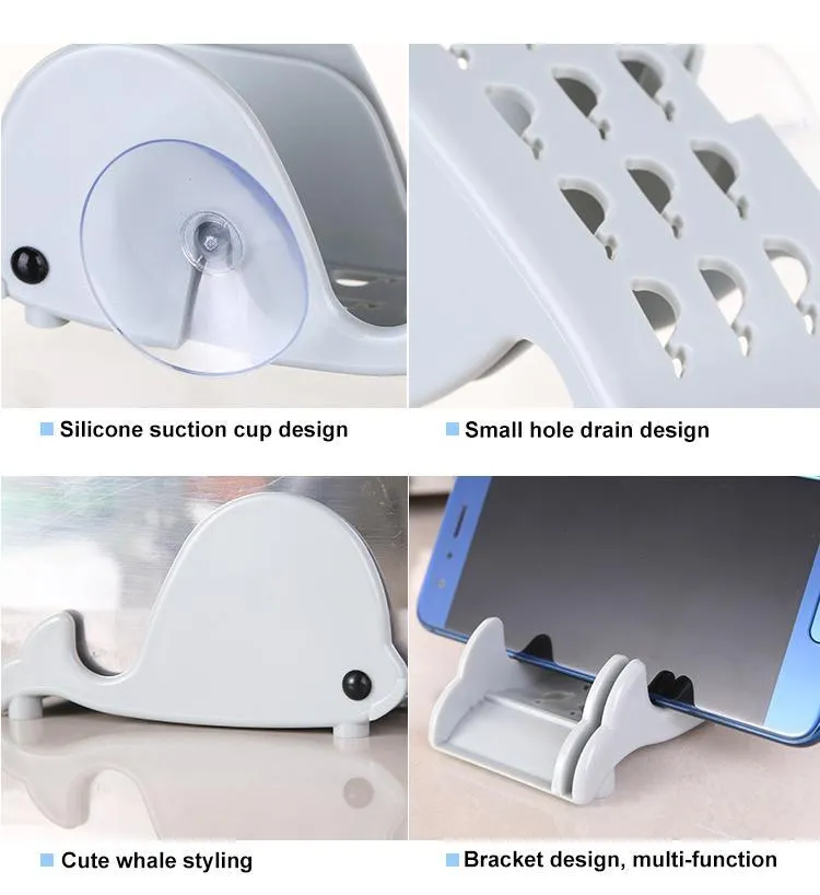 Cute whale modeling storage rack