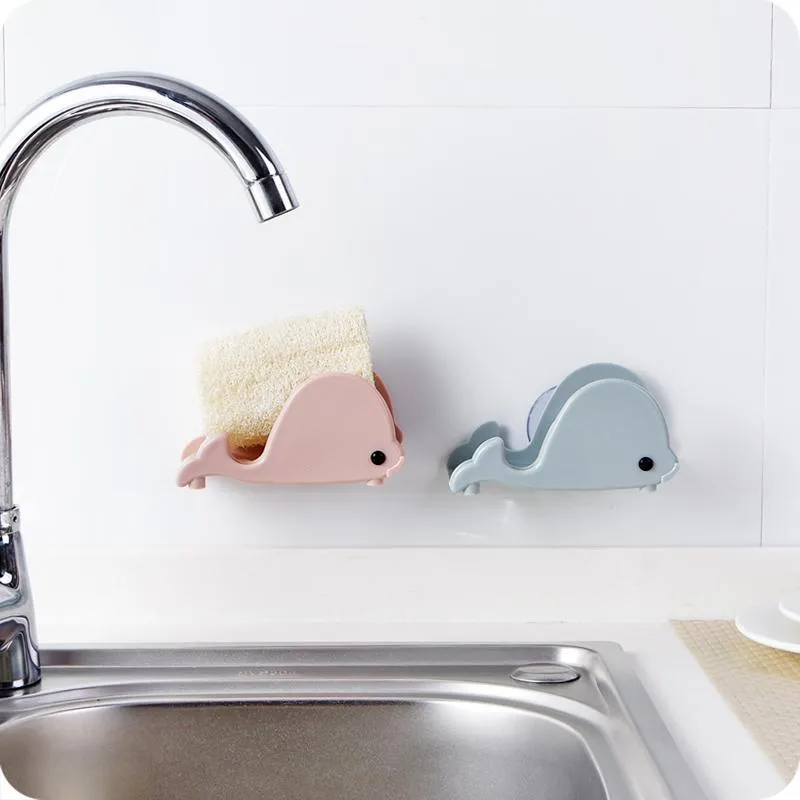 Cute whale modeling storage rack