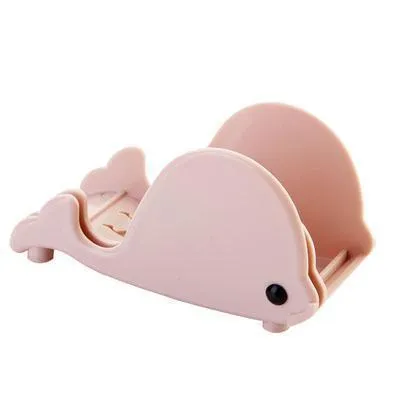Cute whale modeling storage rack