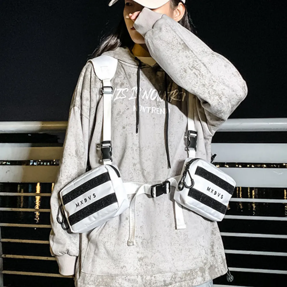 Dark Functional Tactical Vest Chest Bag