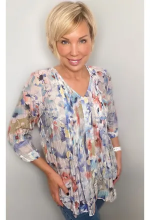 Denim Friendly Relaxed Fit Top by Ethyl