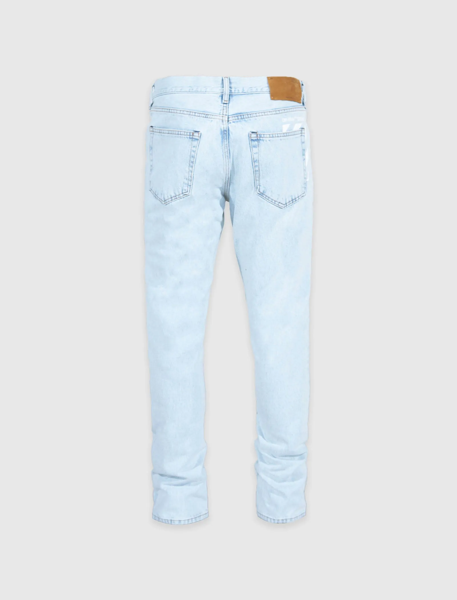 DIAGONAL POCKET SKINNY JEAN