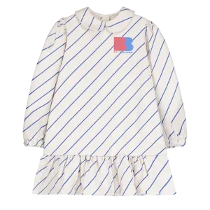 Diagonal stripe dress by Bonmot