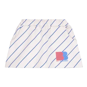 Diagonal stripe skirt by Bonmot