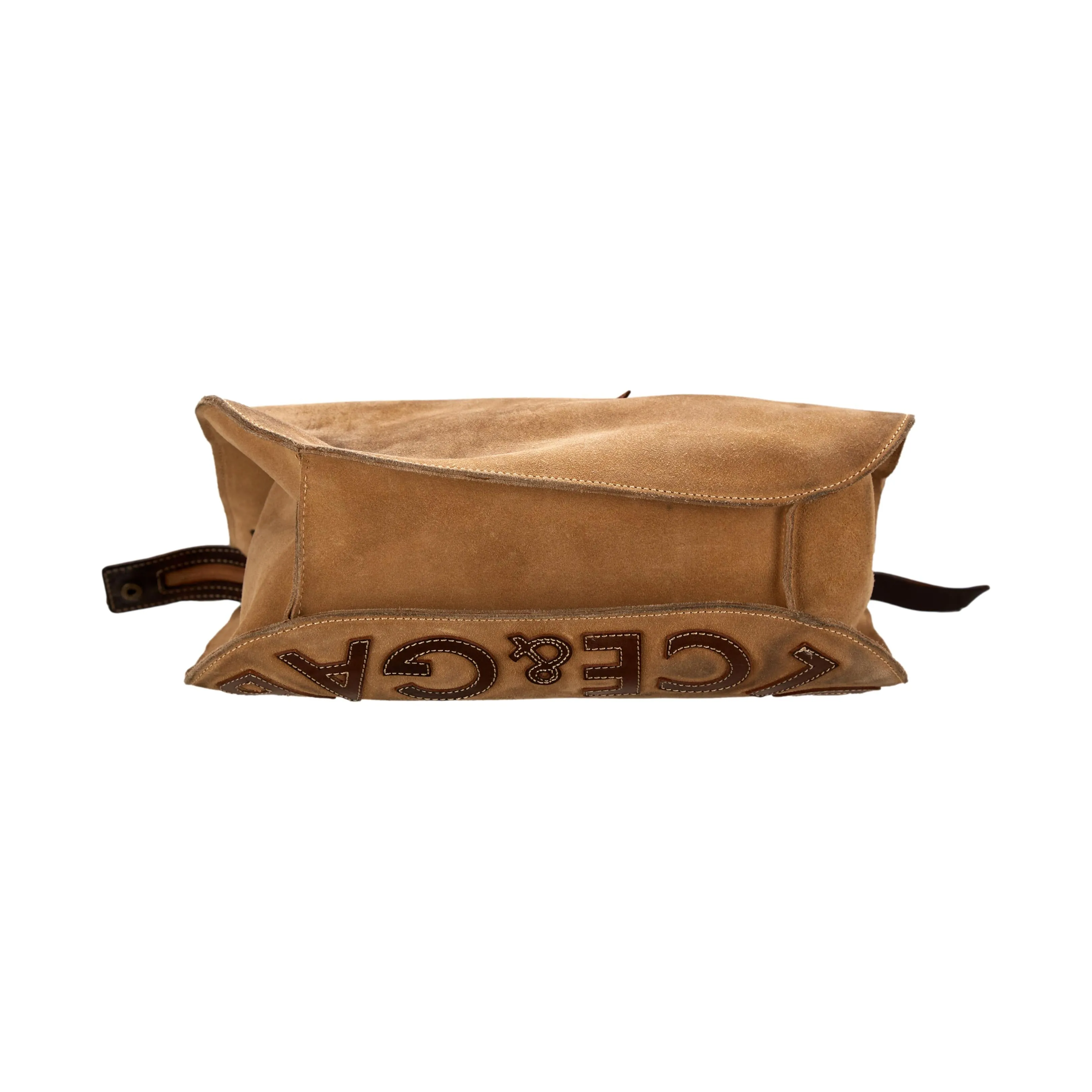Dolce & Gabbana Brown Suede Tassel bag