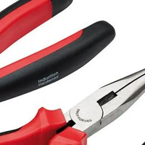 Draper Pliers Set heavy Duty 160mm Steel Combination Side Cutting Long Nose 3Pc 68001