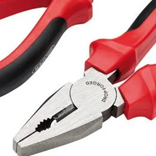 Draper Pliers Set heavy Duty 160mm Steel Combination Side Cutting Long Nose 3Pc 68001