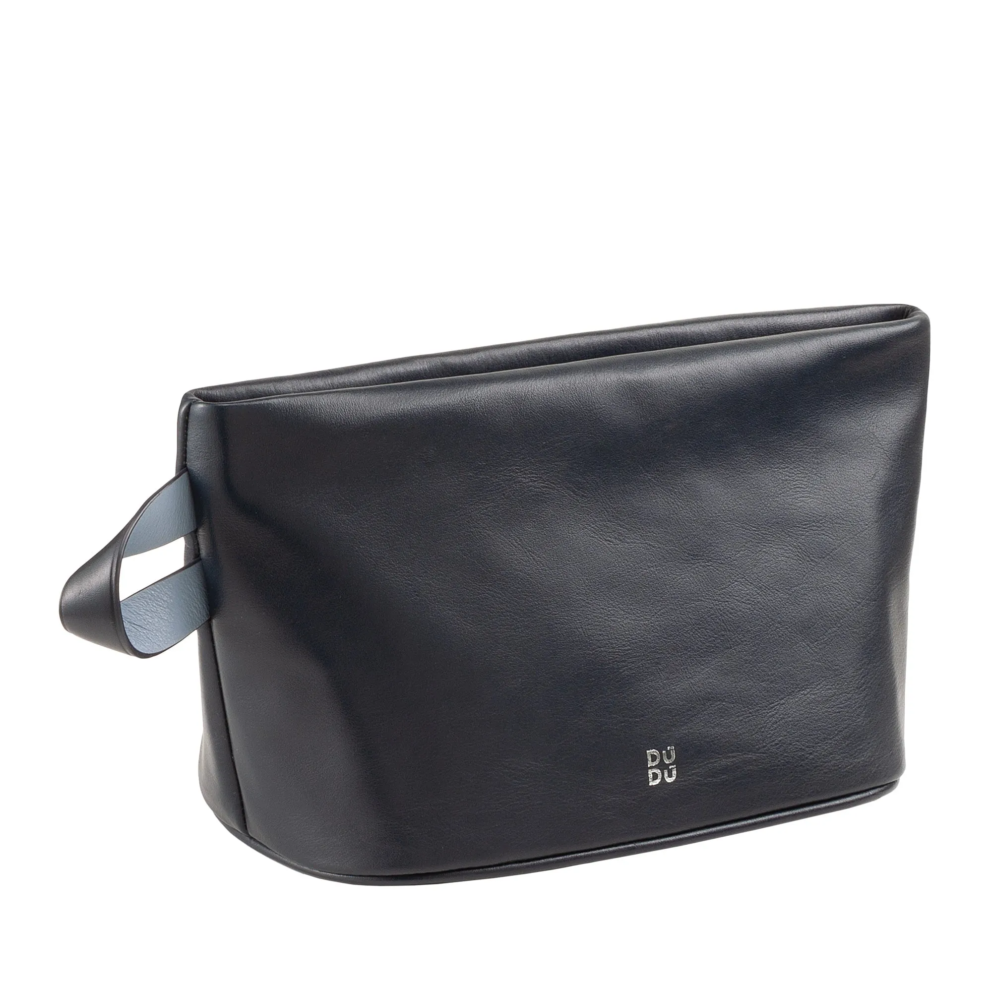 DUDU Beauty Houses Woman Men in Leather With Zip Kear, Big colors toilet bag, ideal for travel, gym, spa, water -repellent interior