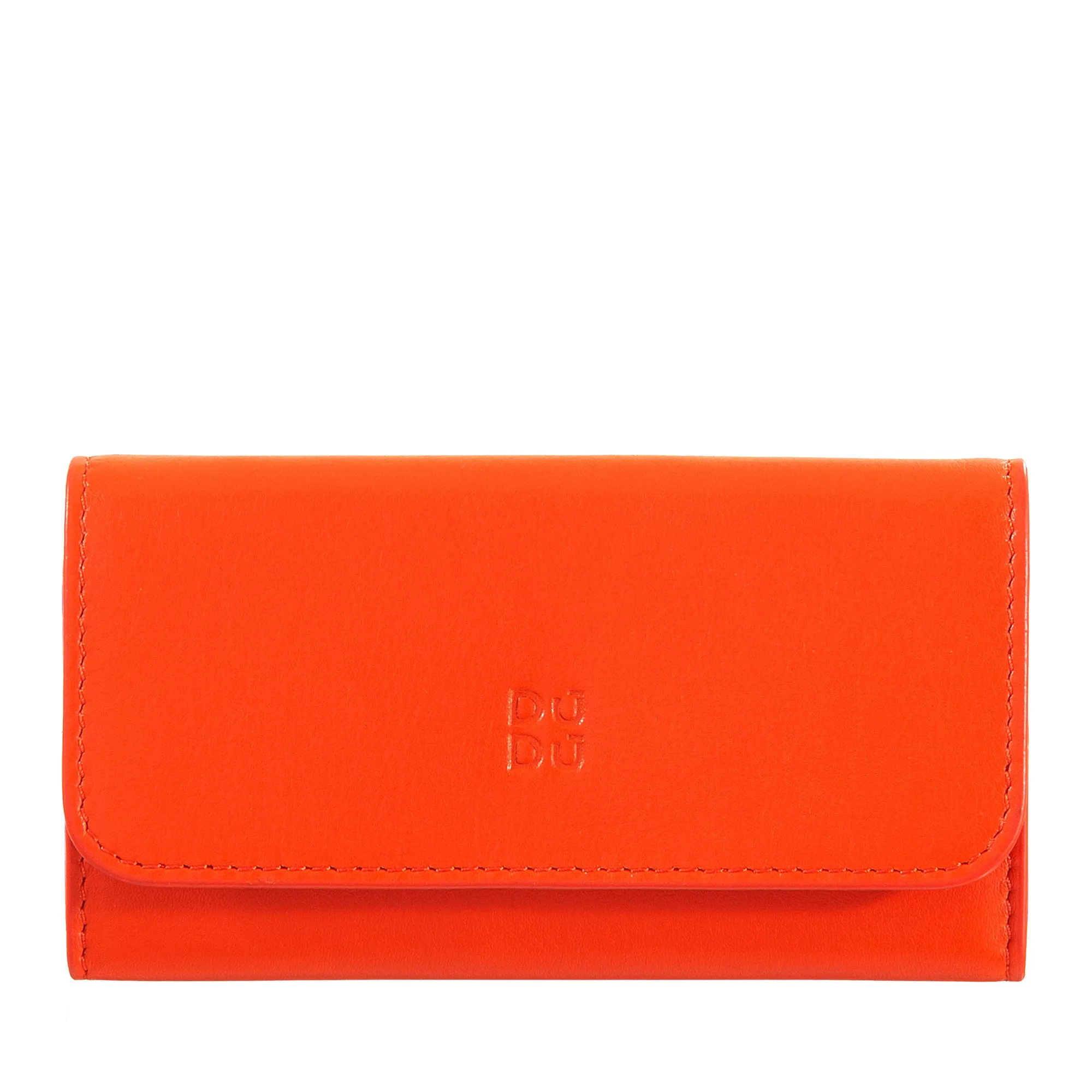 DUDUCCI CASTCCHIANCI IN COLORED LEATHER WITH 5 AUTO HOUSE Rings, Minimal Design, with button