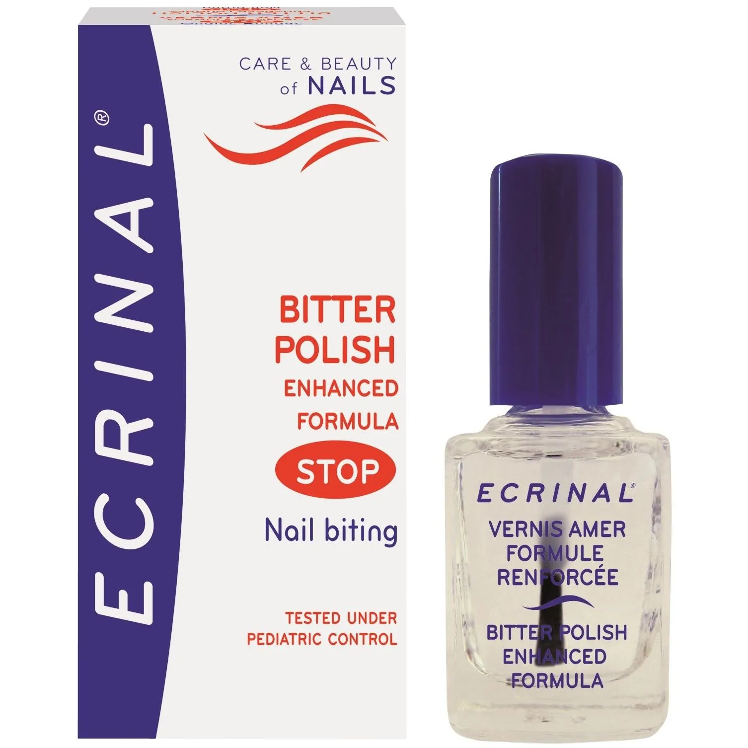 ECRINAL Bitter Nail Solution with Bitrex 10ml