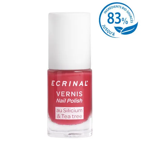 Ecrinal Silicium   Tea Tree Nail Polish 5 ml – Colour: Fushia