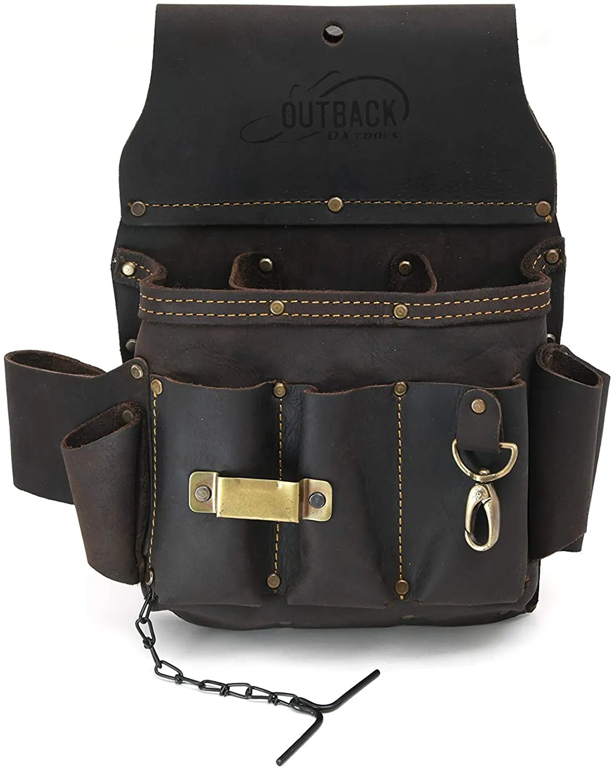 Electrician's Tool Pouch | Oil-Tanned Leather