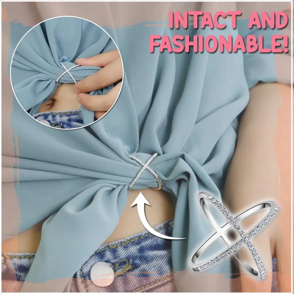 Elegant Multi-functional Scarf Buckle Ring