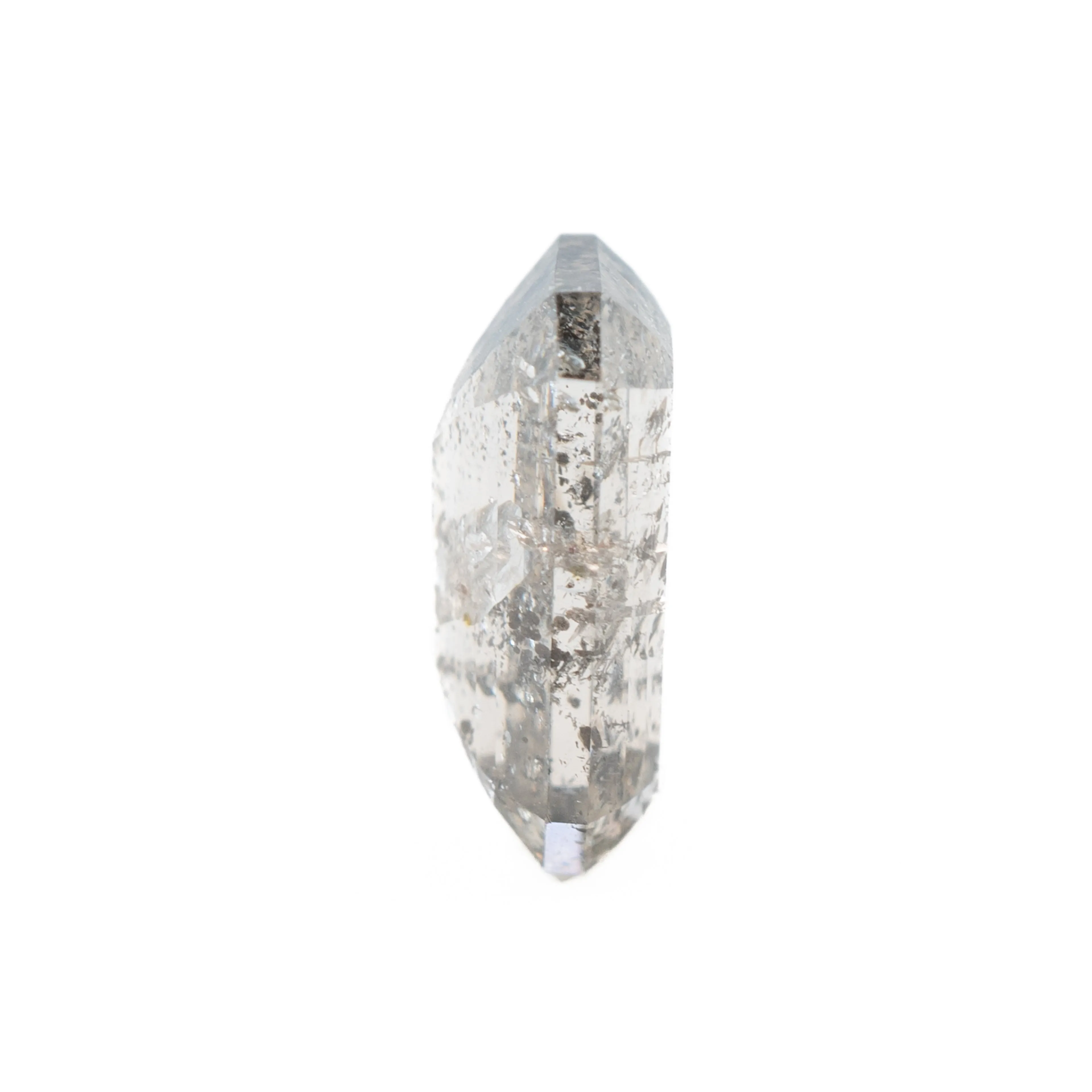 Emerald Cut Salt & Pepper Diamond | 1.10ct | Canada Origin