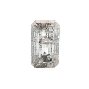 Emerald Cut Salt & Pepper Diamond | 1.45ct | Canada Origin