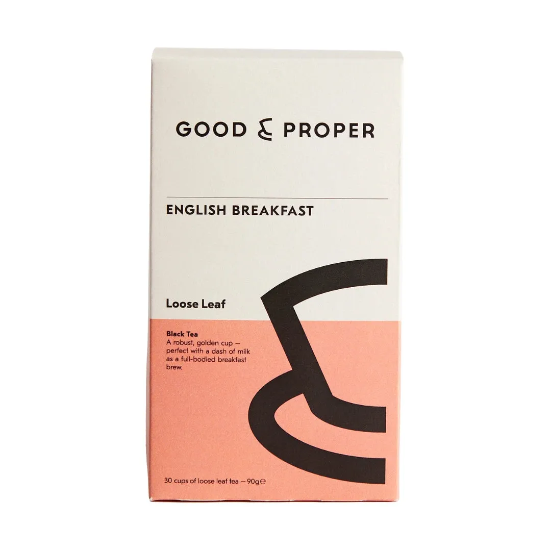 English Breakfast Loose Leaf 6 x 90g