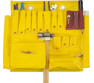 Estex Aerial Vinyl Tool Apron