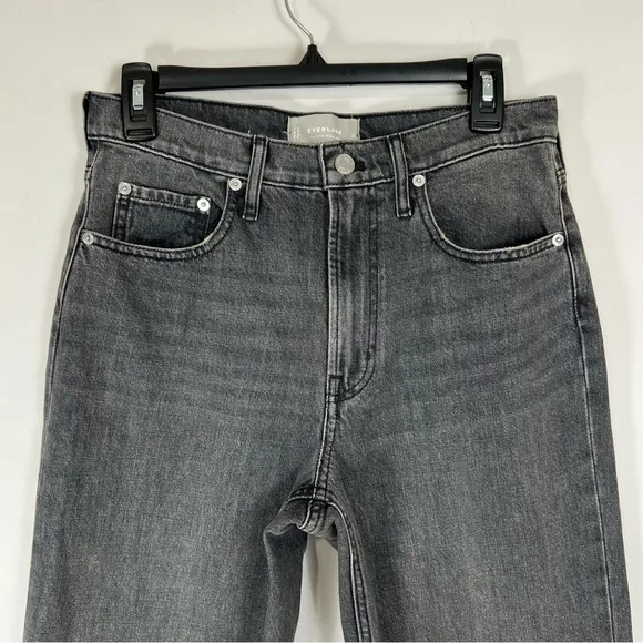 Everlane The Cheeky Straight Jean in Stormy Ash Grey Size 28 NWOT