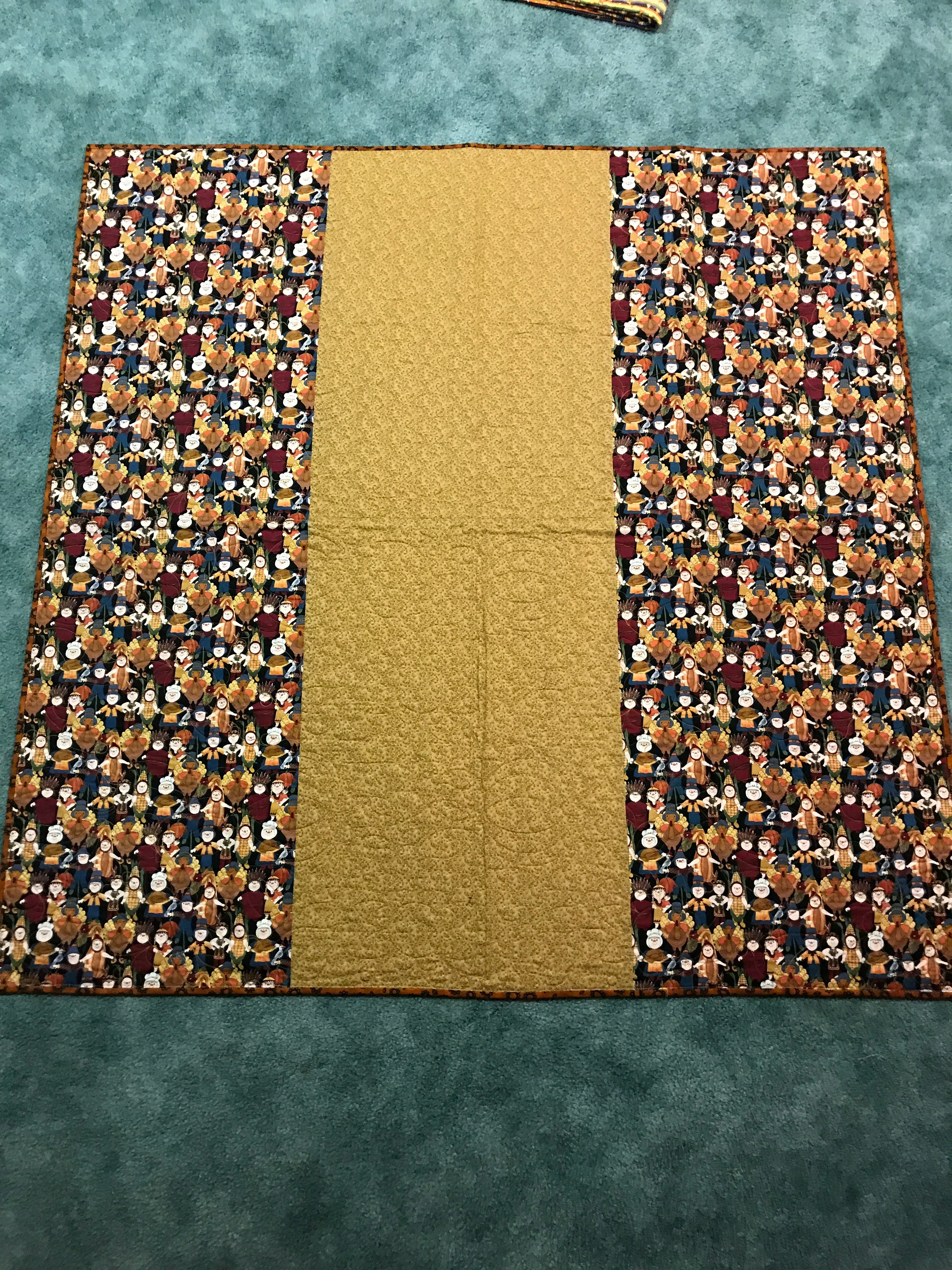Fall Theme Quilt 58x58