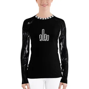 F*ck 2020 - Black Marble - Women's Rash Guard