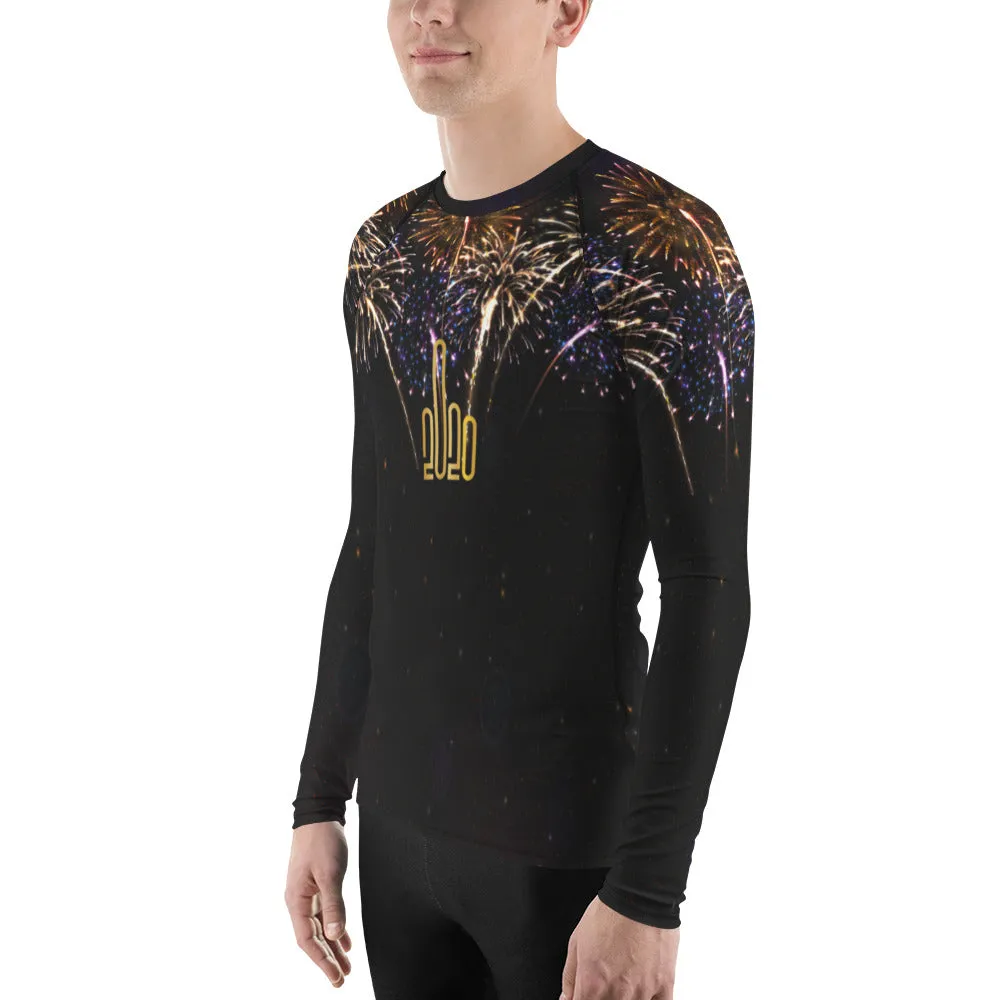 F*ck 2020 - Fireworks - Men's Rash Guard