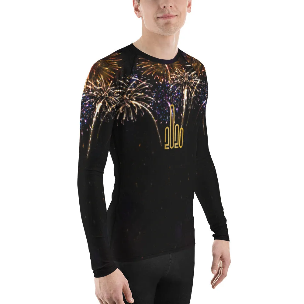 F*ck 2020 - Fireworks - Men's Rash Guard