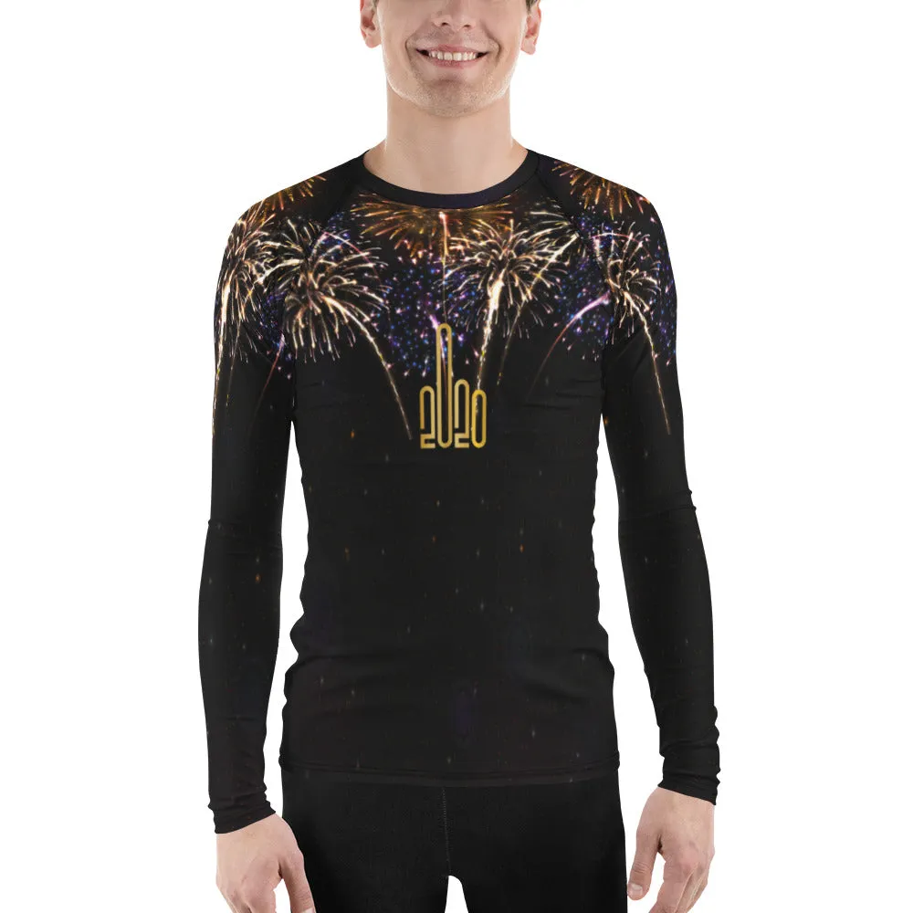 F*ck 2020 - Fireworks - Men's Rash Guard