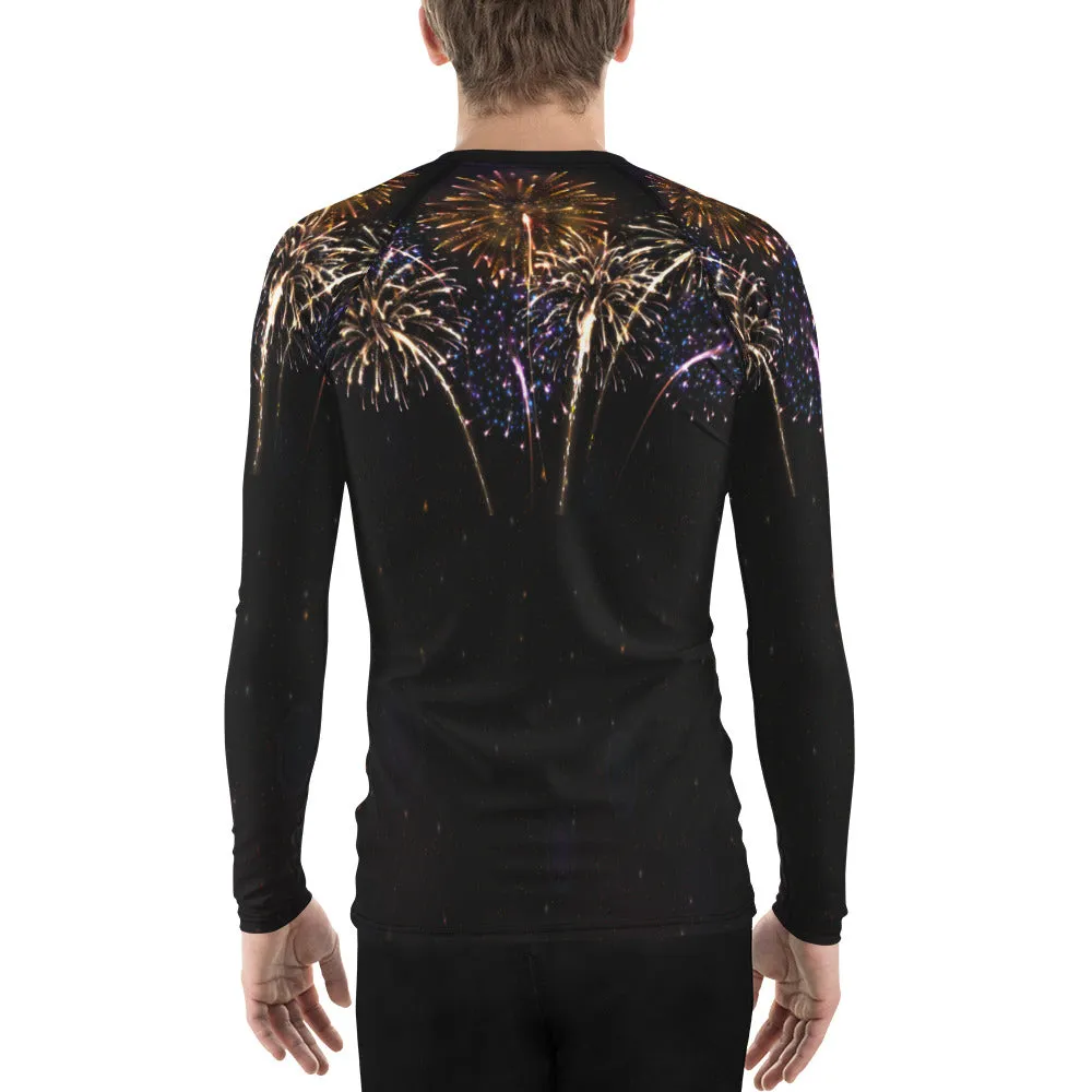 F*ck 2020 - Fireworks - Men's Rash Guard