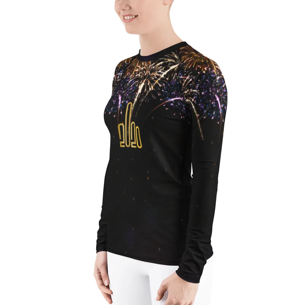 F*ck 2020 - Fireworks - Women's Rash Guard