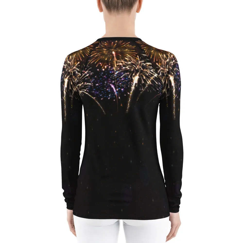 F*ck 2020 - Fireworks - Women's Rash Guard