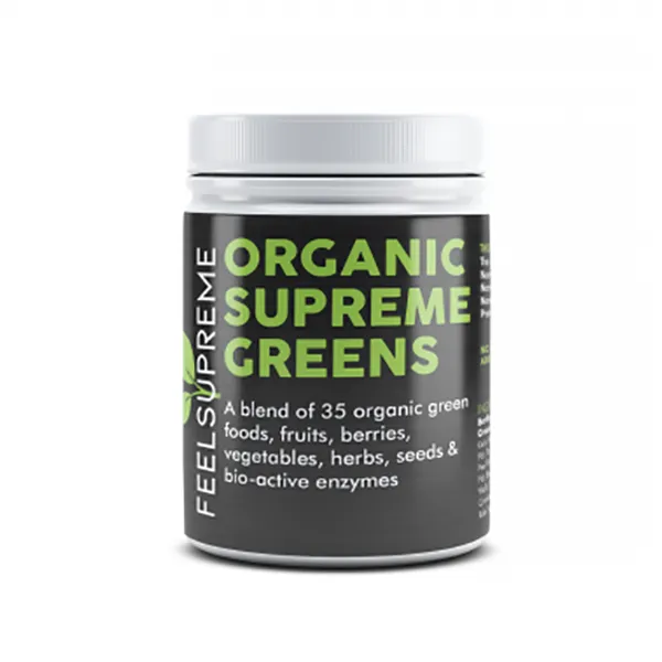 Feel Supreme Organic Supreme Greens (300g / 25 servings)