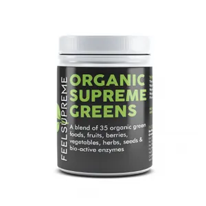 Feel Supreme Organic Supreme Greens (300g / 25 servings)