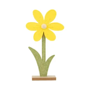 Felt Daisy Yellow 12"