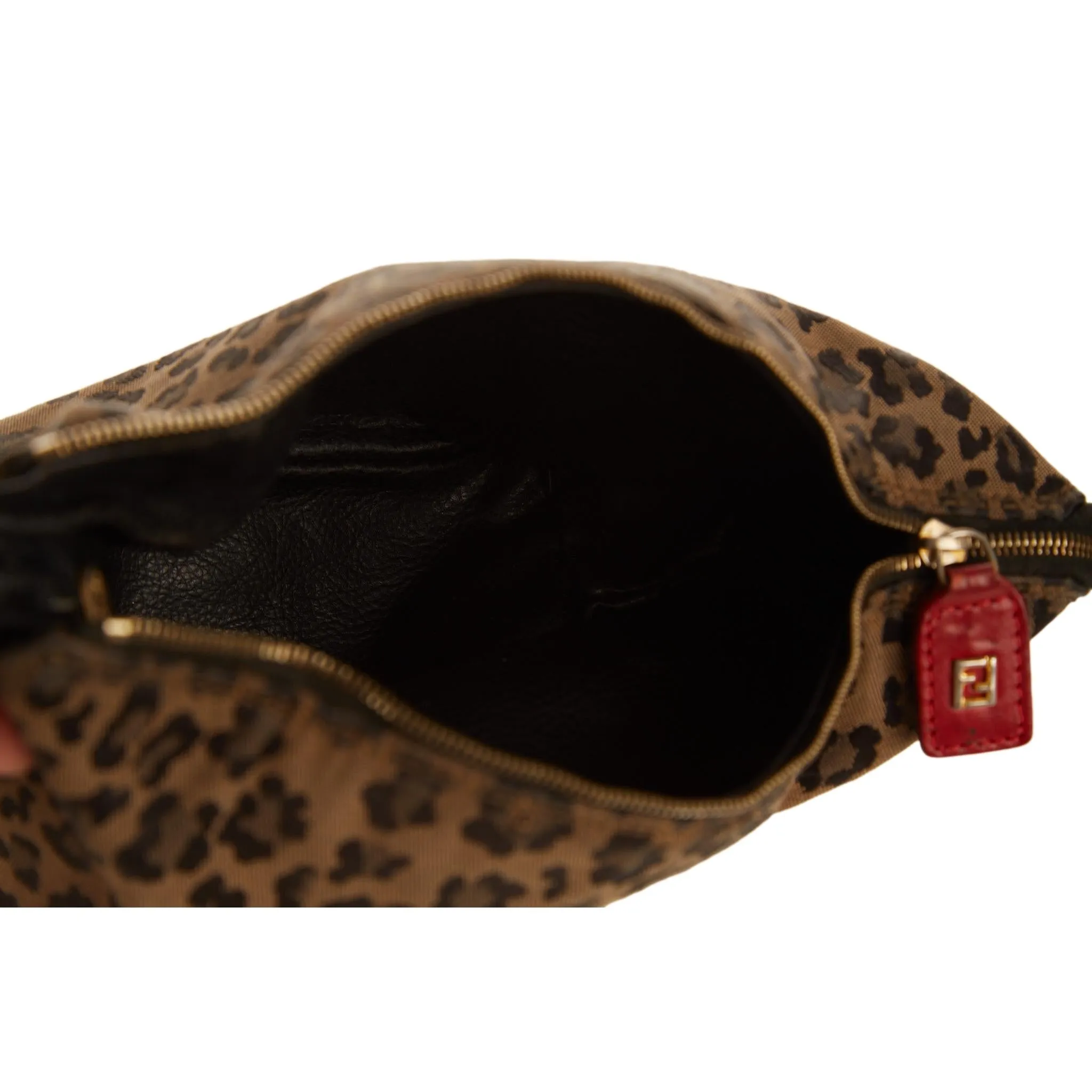 Fendi Cheetah Print Mini Top Handle Bag