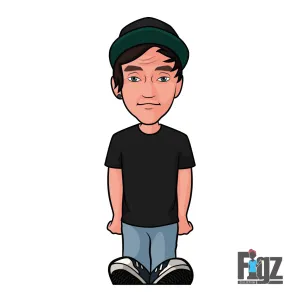 Figz Coedie Donovan Sticker