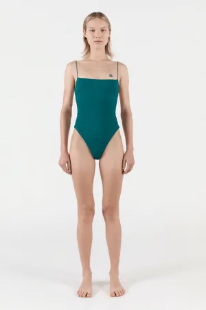 Fine Strap One Piece - Aventurine
