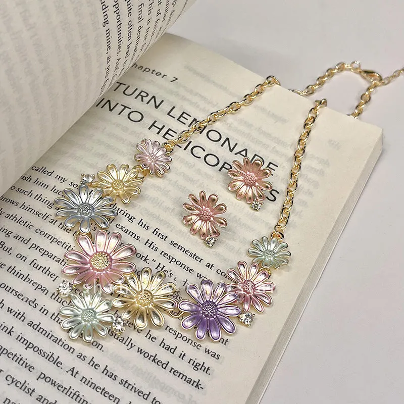 Floral Colorful Necklace