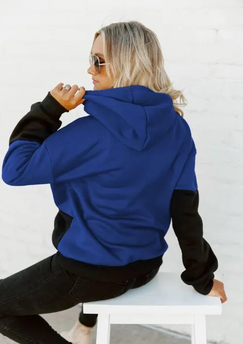 FLORIDA GATORS DIAGONAL BLOCK HOODED FLEECE PULLOVER