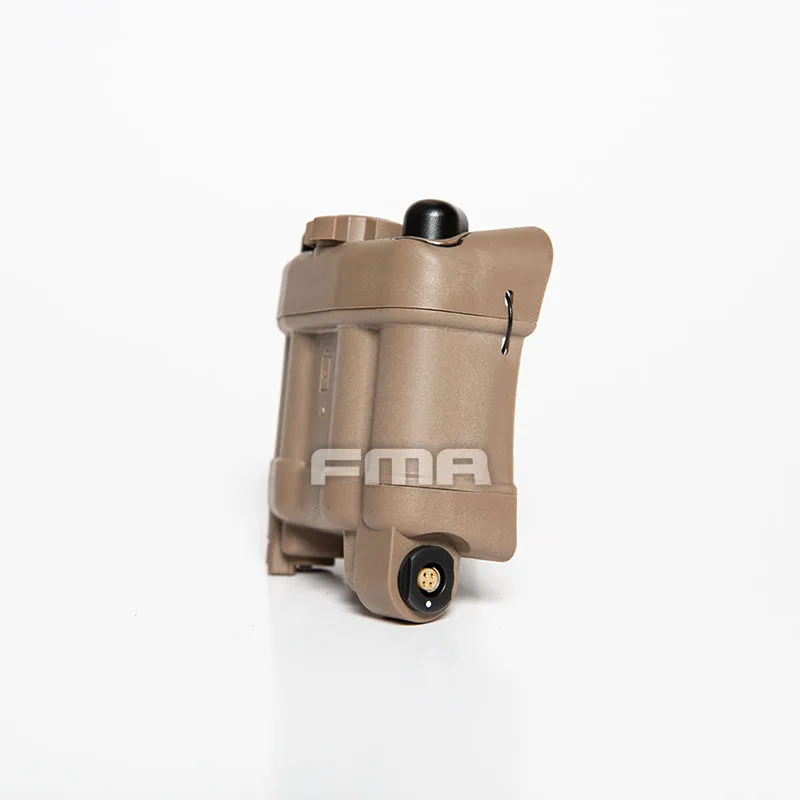 FMA PVS-31 Functional NVG Battery Case with IR Beacon - Black