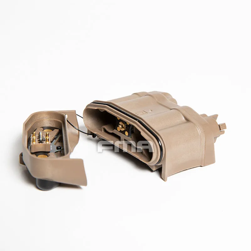 FMA PVS-31 Functional NVG Battery Case with IR Beacon - Black
