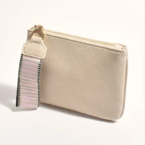 Frankie Webbing Pouch (Cream)