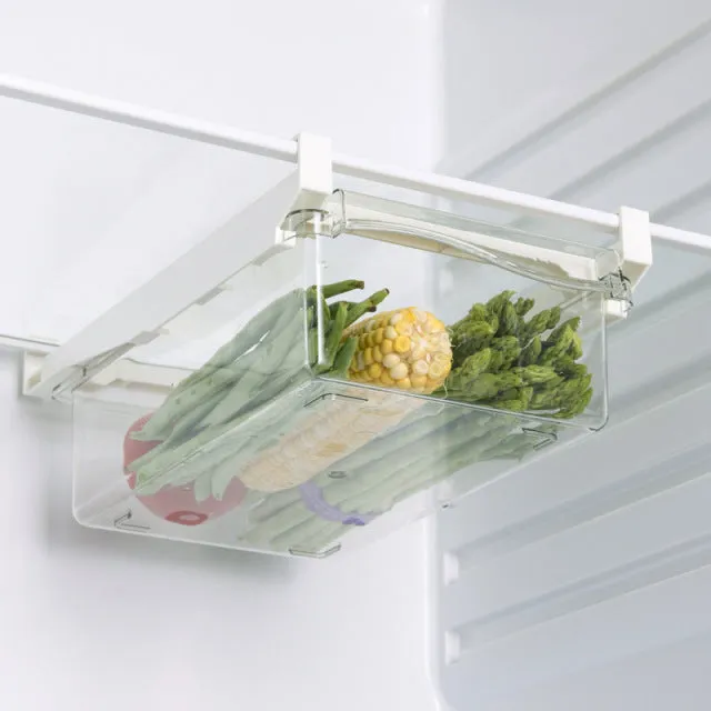Fridge Organizer Slide Under Shelf Drawer - Jennyhome