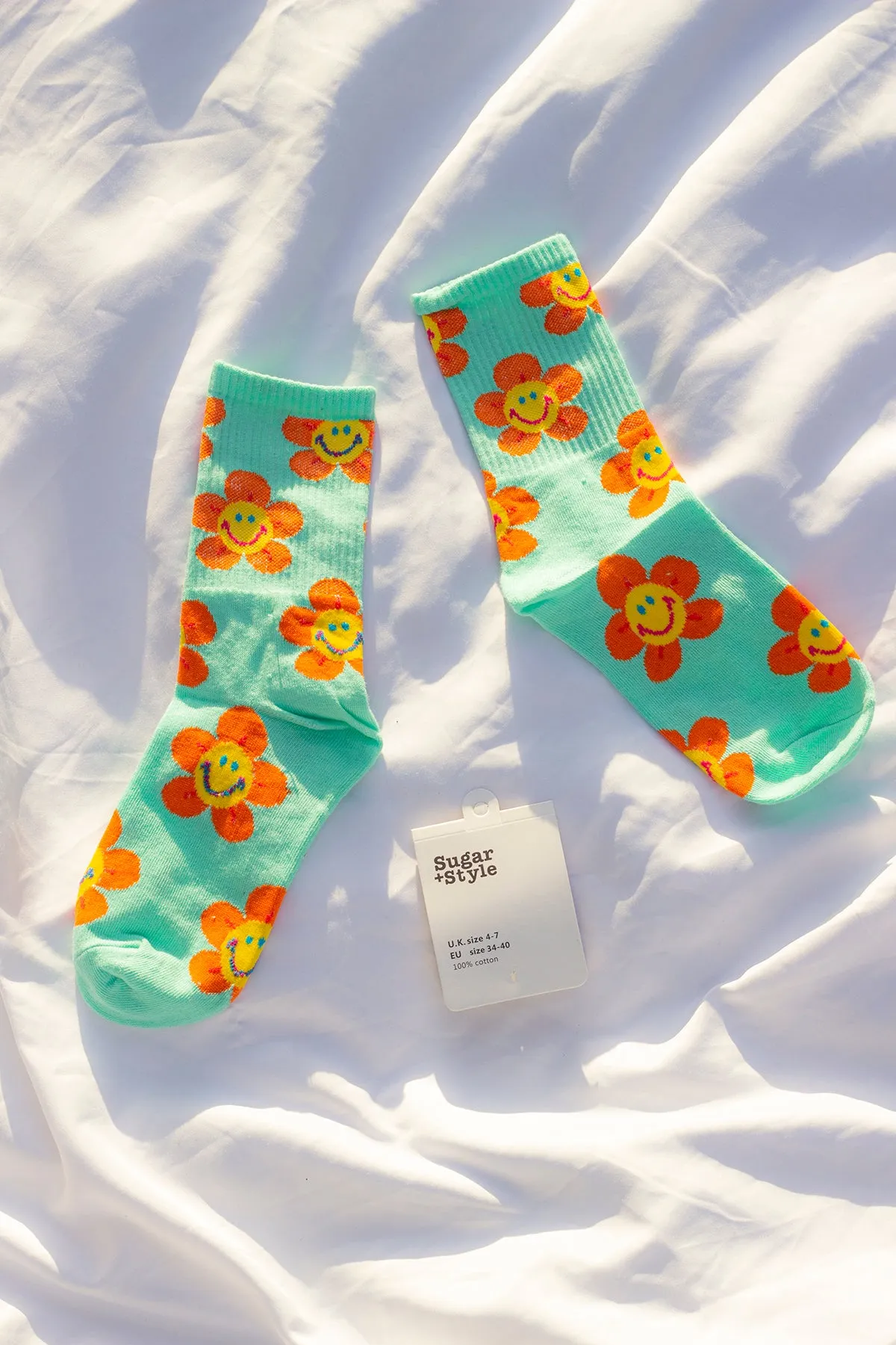 Fun Flower Socks