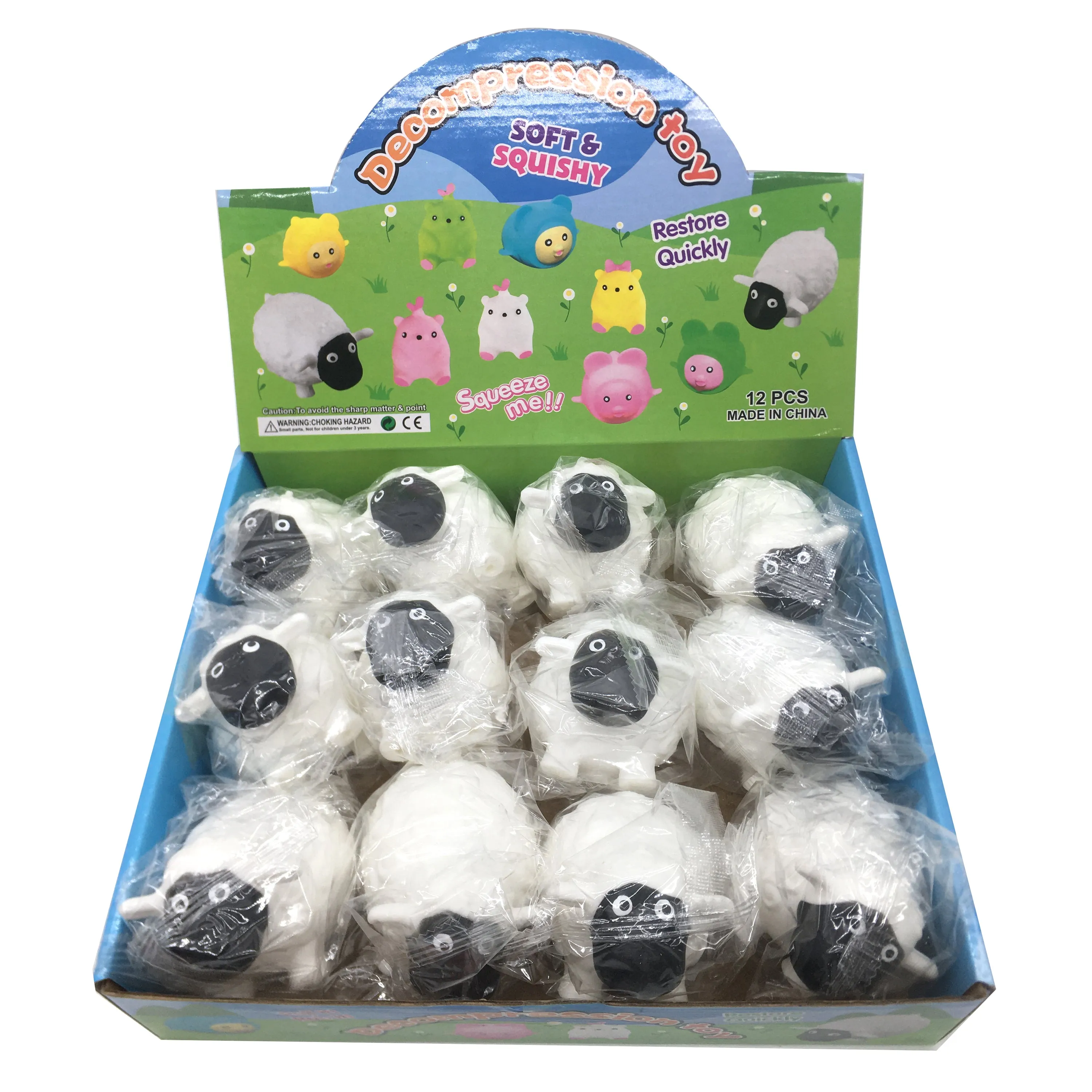 Fun Kids Squeezy Sheep Toy