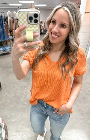 Fun Memories Ribbed Top