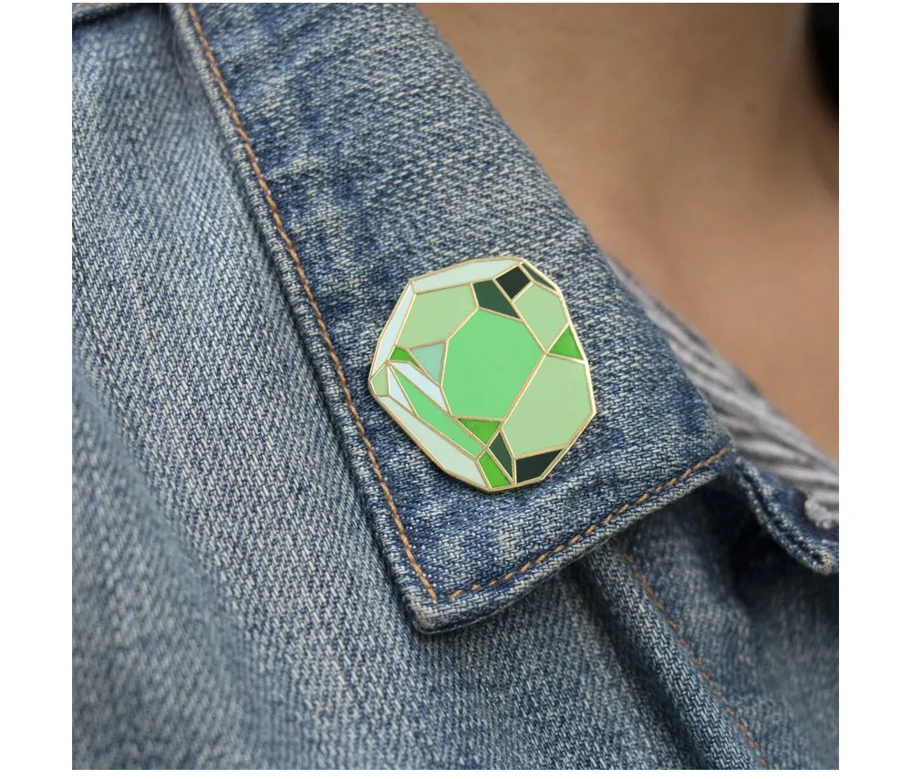 Functional Adultinite Fantasy Stone Pin & Card