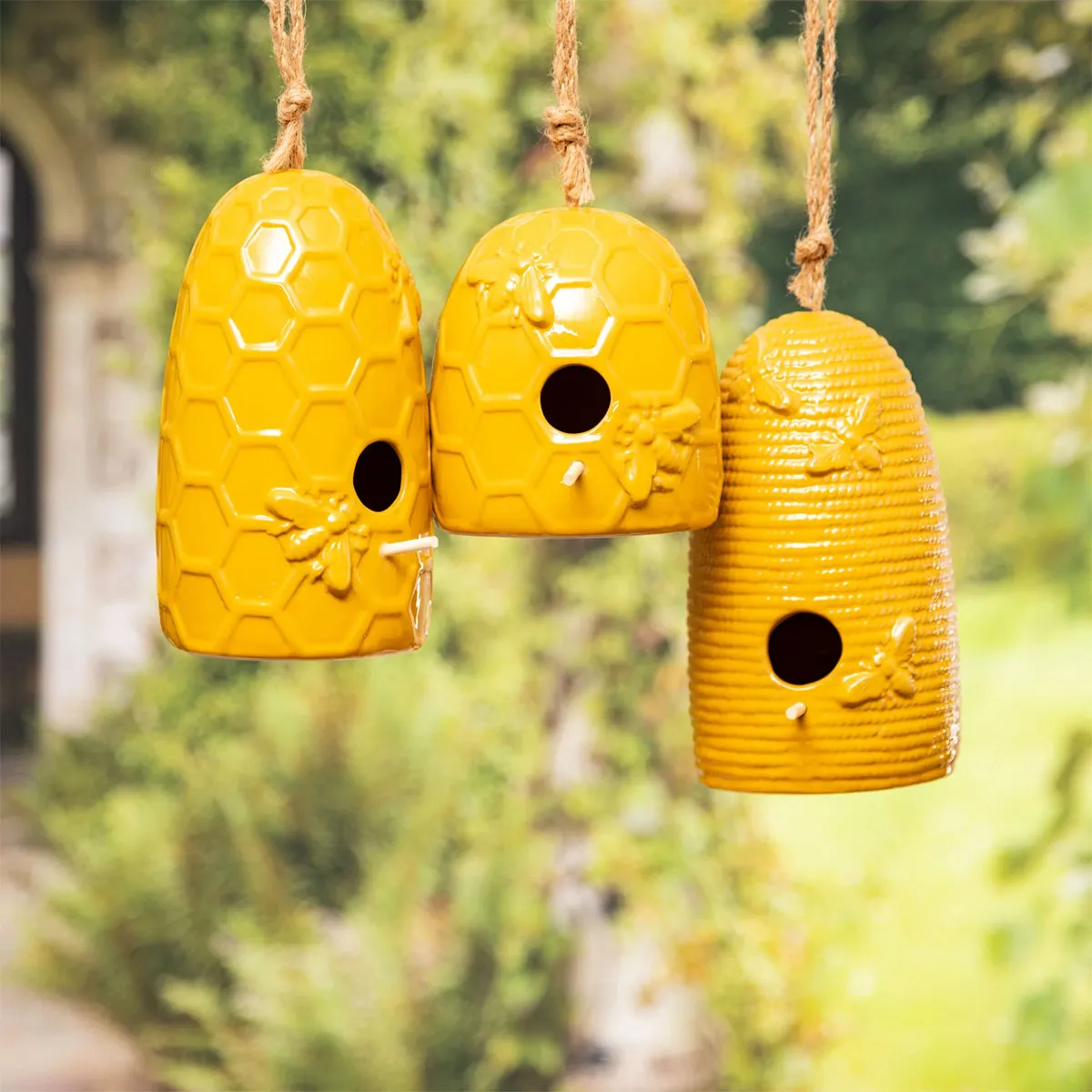 Functional Beehive Birdhouses
