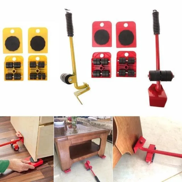 Furniture Mover Tool Set for Transport Heavy Stuffs Moving
